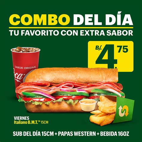 Promo de subway. Things To Know About Promo de subway. 
